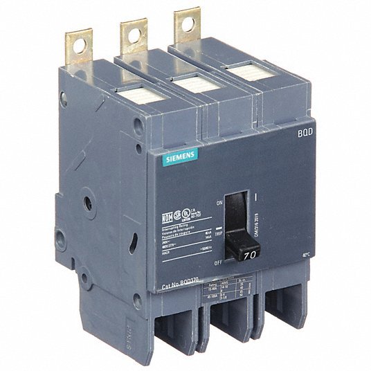 Siemens BQD370 70-Amp 3-Pole Circuit Breaker - Sonic Electric