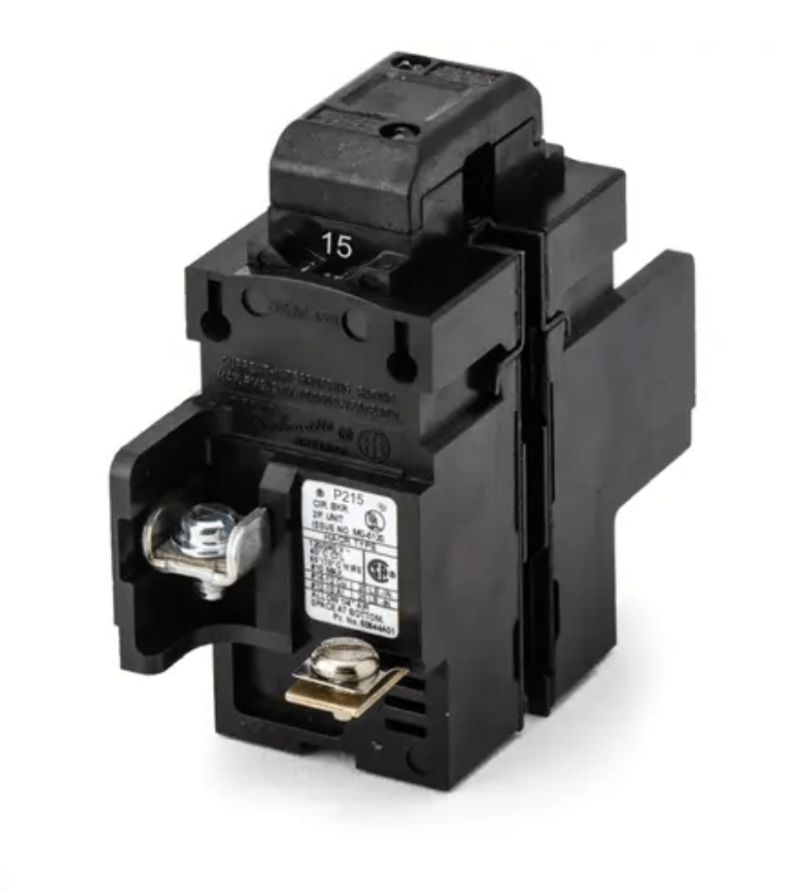 Siemens P215 2-Pole 15-Amp Pushmatic Circuit Breaker - Sonic Electric