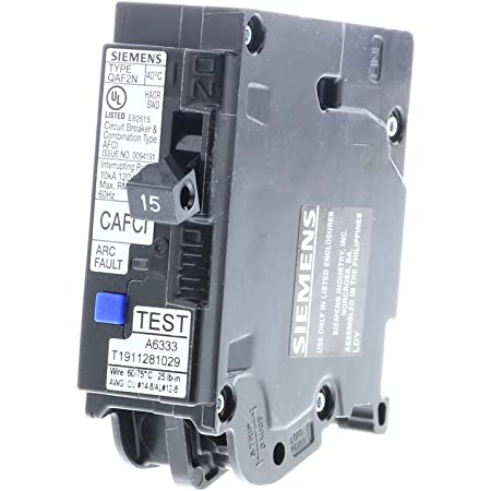 Siemens QA115AFCN 15-Amp 1-Pole Combination Type Arc-Fault Circuit Breaker - Sonic Electric