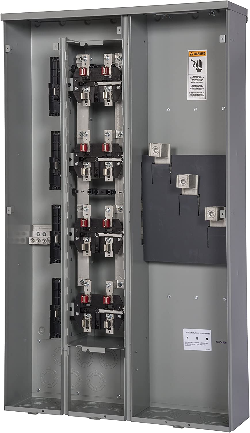 Siemens WEP4411 400-Amp 4-Gang 1-Phase Ring Type Cover, EUSERC Certified - Sonic Electric