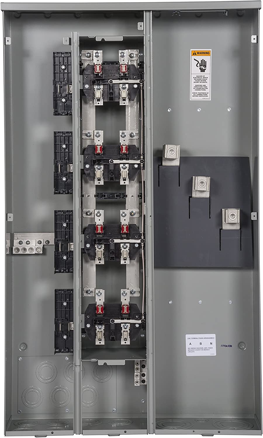 Siemens WEP4411 400-Amp 4-Gang 1-Phase Ring Type Cover, EUSERC Certified - Sonic Electric
