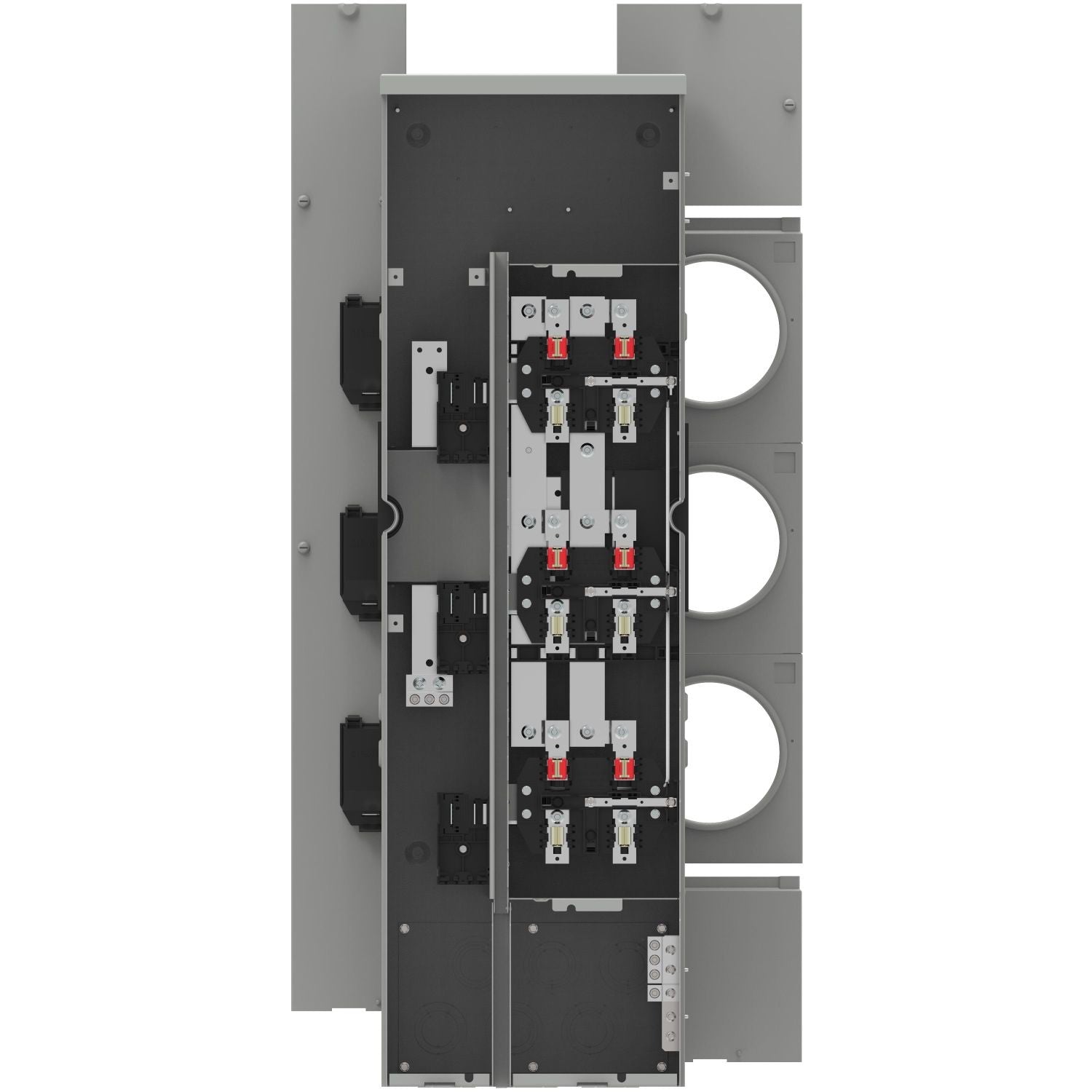 Siemens WMM31125 Outdoor 125-Amp, 4-Jaw, 3-Position, Ring Type Residential Meter Stack - Sonic Electric
