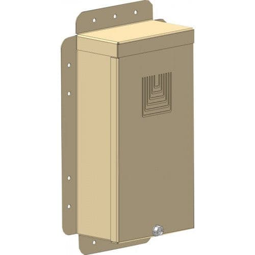 Single Residence Service Enclosure With No Emboss - Blank - Sonic Electric