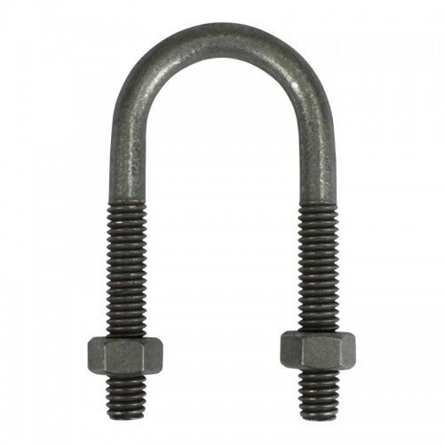 Steel U-Bolts With Hex Nuts, Multiple Sizes - Sonic Electric