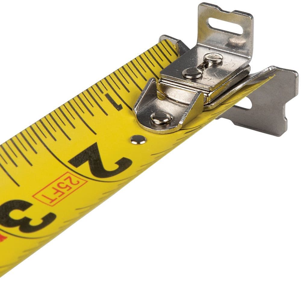 Tape Measure, 25-Foot Magnetic Double-Hook - Sonic Electric
