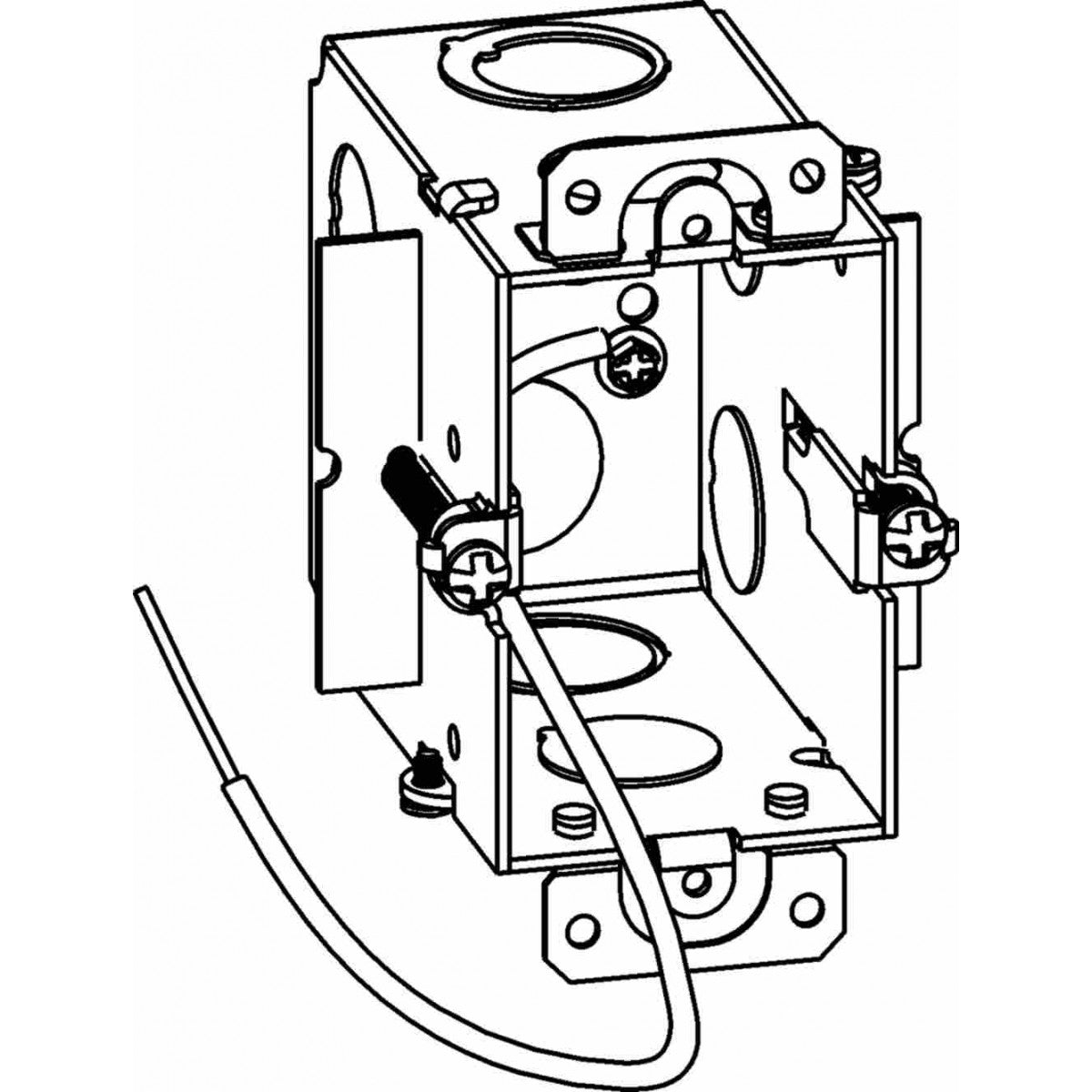 TGD-1 - Gangable 1-Gang Old Work Tiger Grip Box, 3-1/2 Deep - Sonic Electric