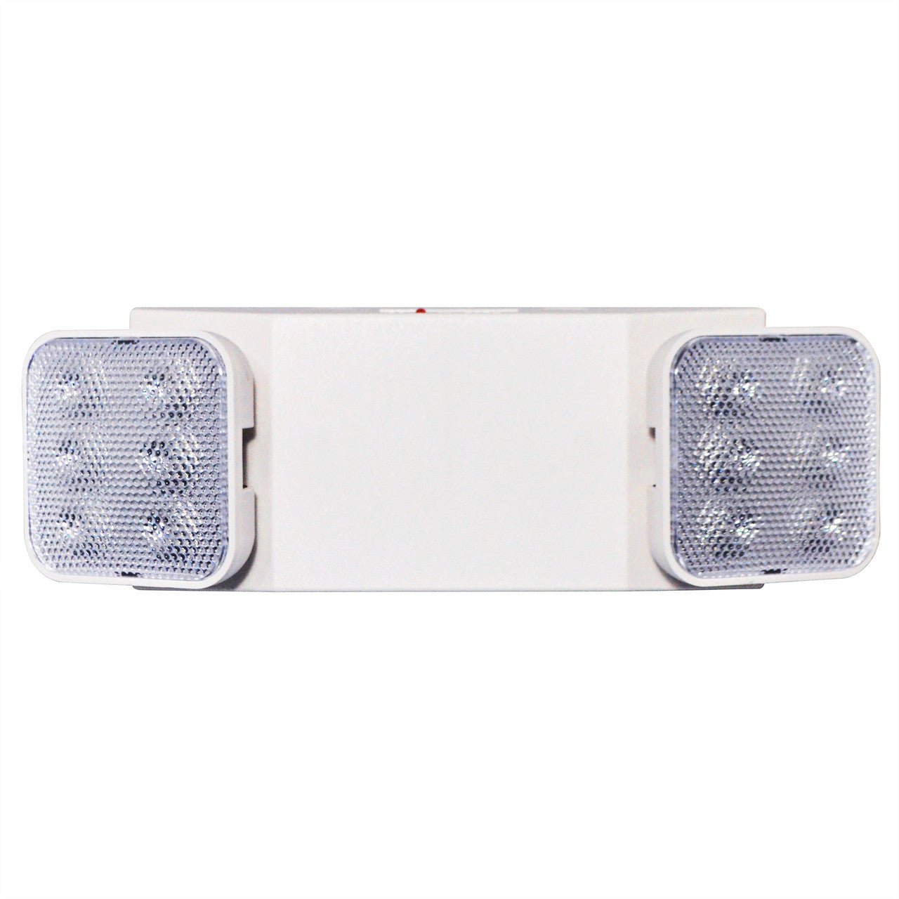 Twin Head LED Emergency Light- White - Sonic Electric