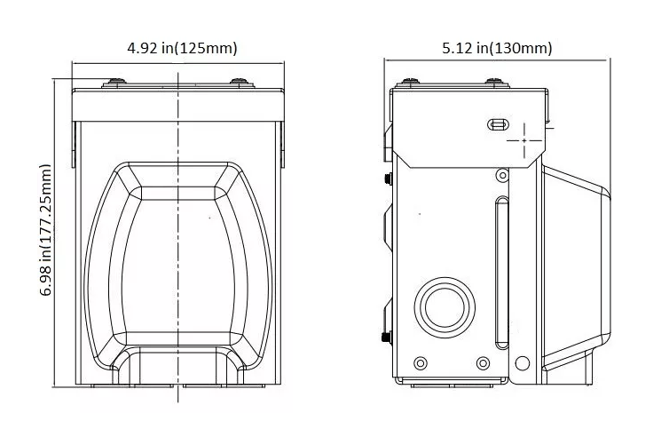 Waterproof Power Outlet Box Charger/Receptacle - UL Listed - Sonic Electric