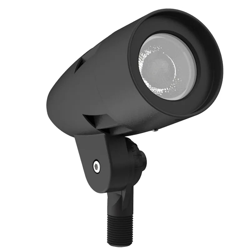 Westgate 120V 5W-30W Bullet Flood Lights with Integrated Photocell and 3CCT Switch - Multiple Finishes - Sonic Electric