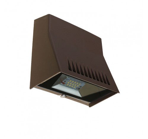 Westgate 12W LED Mini Cutoff Wall Pack - Dark Bronze or White - Sonic Electric