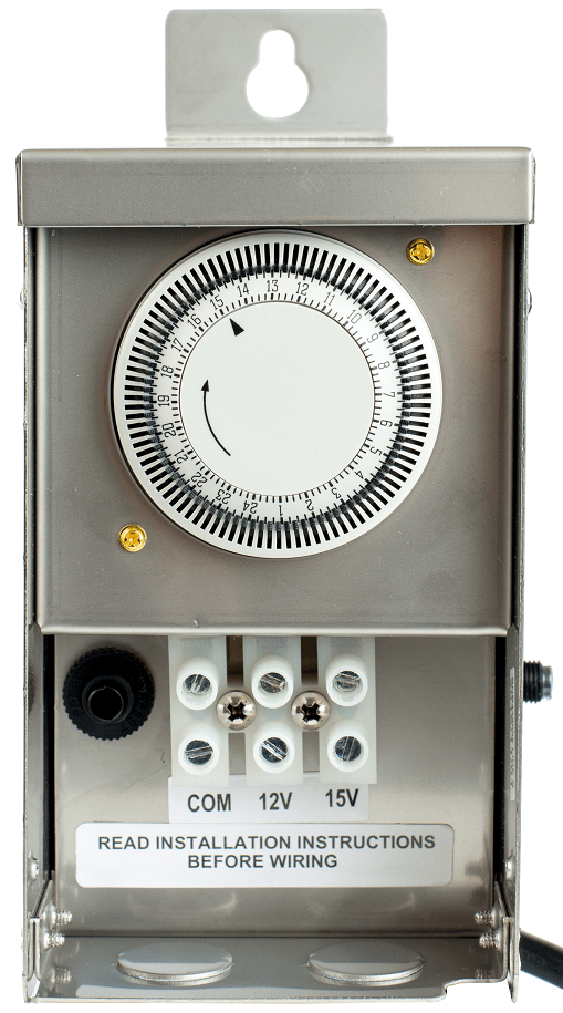 Westgate 40W Dual Tap (12V/15V AC) Landscape Transformer W/ Timer