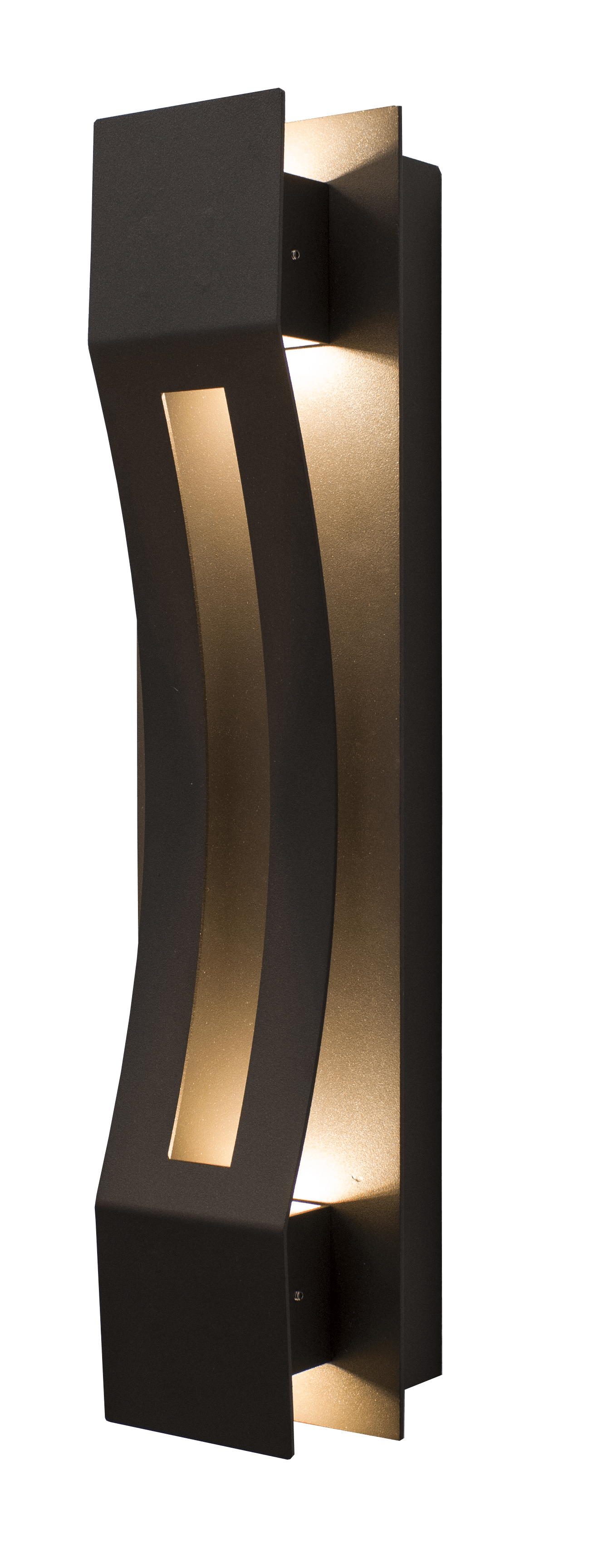 Westgate Curve LED Wall Scone 10W,20W, Bronze,Silver