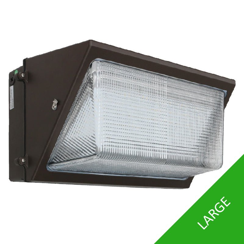 Westgate Multi-Wattage CCT Adjustable Non-Cutoff LED Wall Pack - Dark Bronze, UL Listed - Sonic Electric