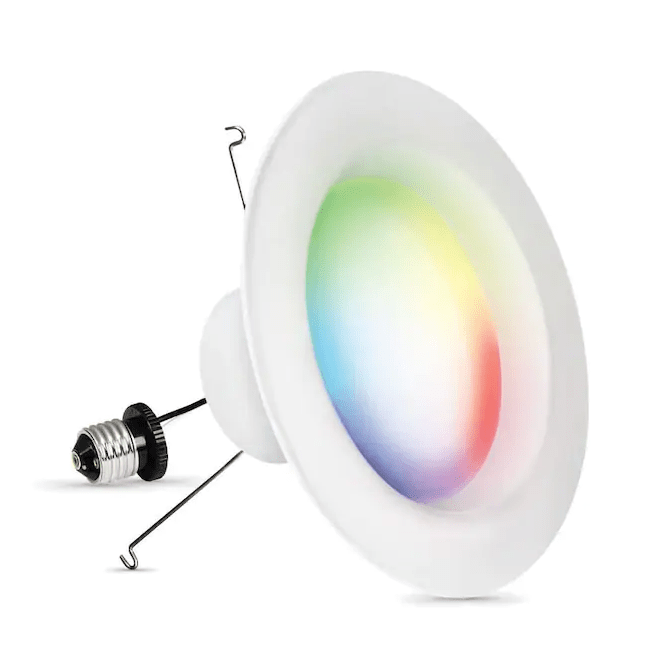 Westgate Smart LED 4" Color Changing WiFi Dimmable Recessed Downlight