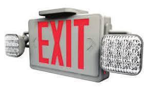 Westgate XT-CL-RW-EM-SALIDA Combination Led Exit Sign & Led Emergency 120~277V
