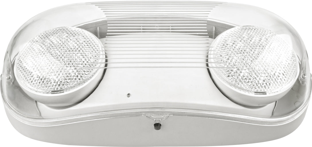 Wet Location LED 2-Head Emergency Light, 120V-277V