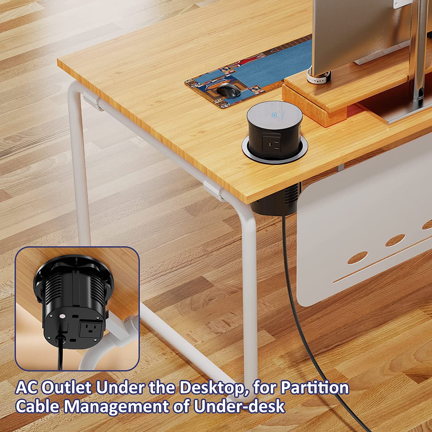 Wireless Charging Kitchen Counter Pop Up With 4 Receptacles with Type-A and Type-C USB - New Version - Sonic Electric