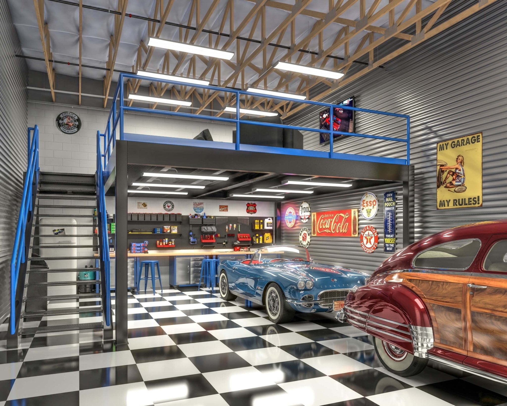 Choosing The Best LED Lighting For Your Garage - Sonic Electric