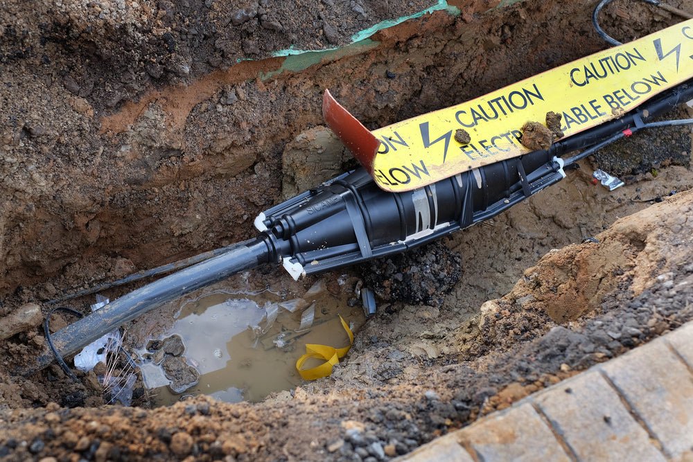 How To Install An Underground Electrical Junction Box - Sonic Electric