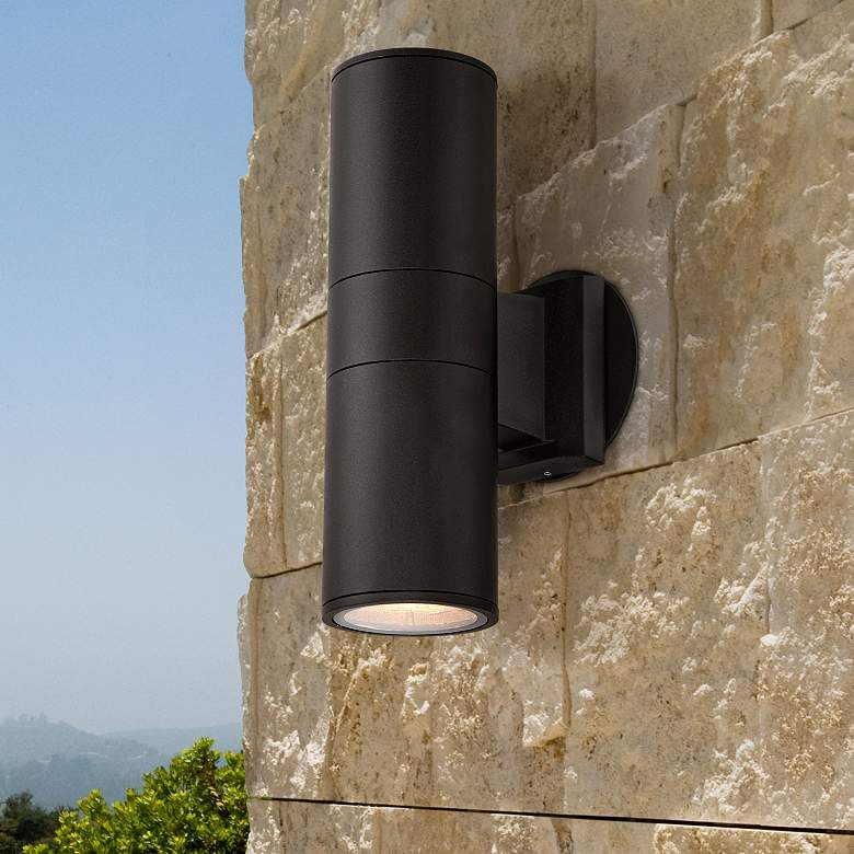 Up and Down Cylinder Sconce Light for Indoor and Outdoor Use - Sonic Electric