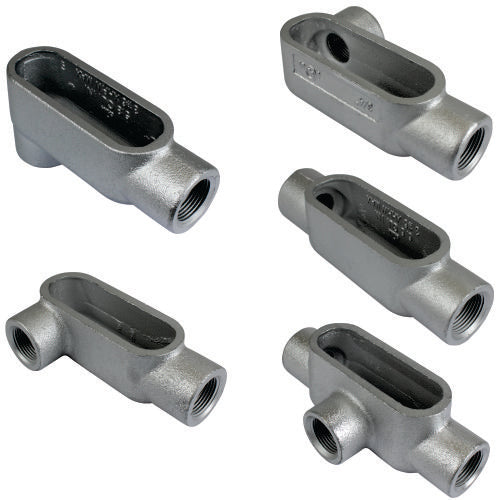 Gray Iron Form 7 Threaded Conduit Bodies