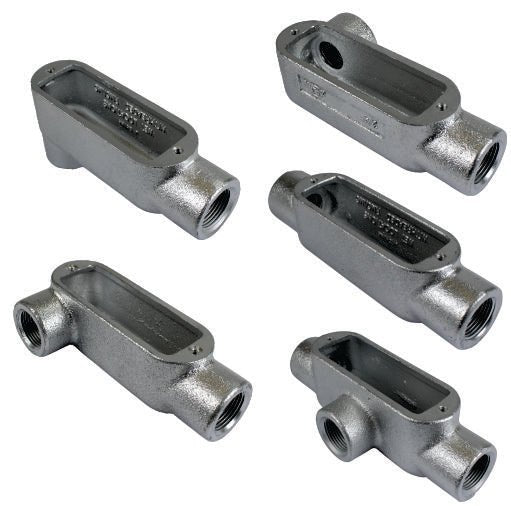 Gray Iron Form 8 Threaded Conduit Bodies - Sonic Electric