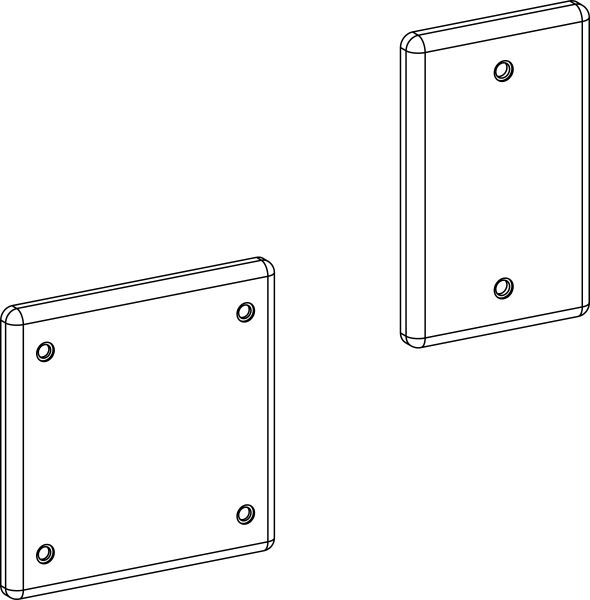 Plastic Modifiable Box Cover