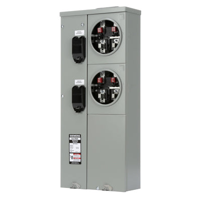 Siemens WEP2211 Uni-PAK Metering Panel – 2-Gang, 200A, Ring-Type, EUSERC Rated