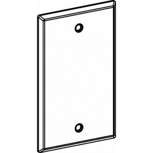 Orbit 1-BC-W 1-Gang Weatherproof Steel Blank Cover Device Mount - White