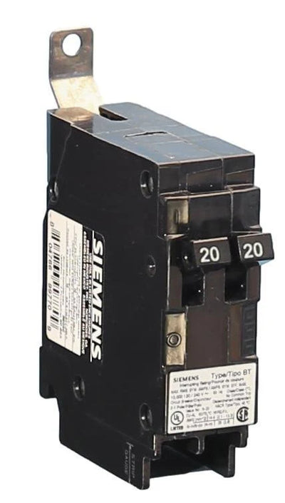 Siemens B2020 20A/20A Twin Bolt On Circuit Breaker