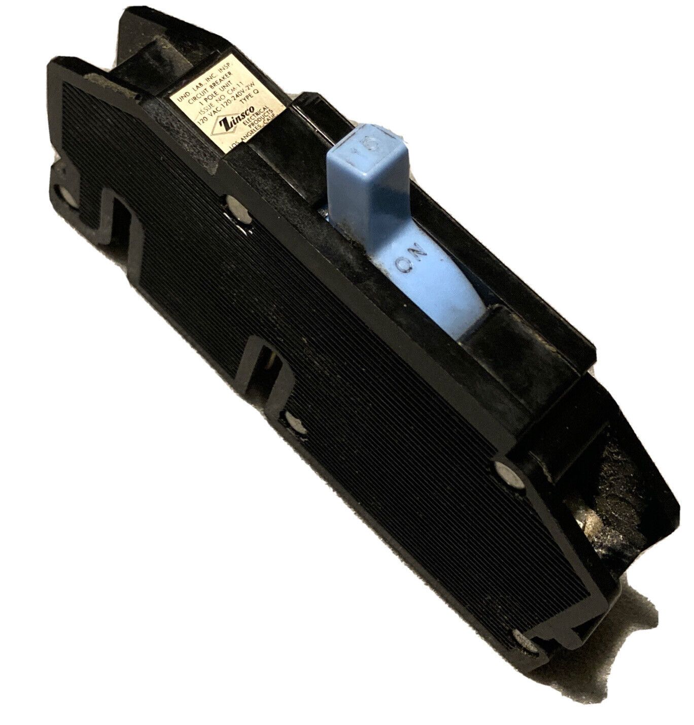 Zinsco Q-15 1-Pole 15-Amp Blue-Tip Circuit Breaker - Used