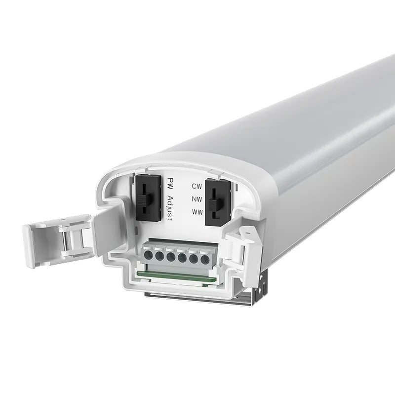 Westgate 55W, 5000K, LTPV-8FT-70W-MCTP-D-55W-50K, 2FT/4FT/8FT Quick Connect Modular Linear Vapor Lights - White