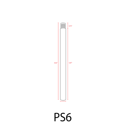 ABBA PS6 6" Aluminum Post Extension