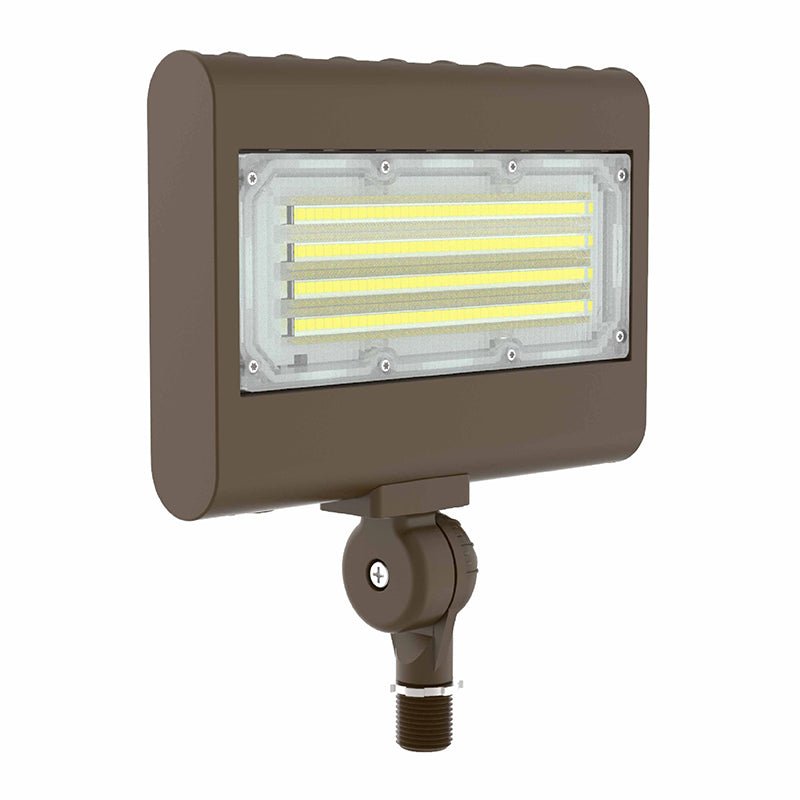 Westgate 20W, 5700K, LFX-SM-10-30W-MCTP-KN-20W-57K, Power & CCT-Adjustable Small Flood Light - Bronze