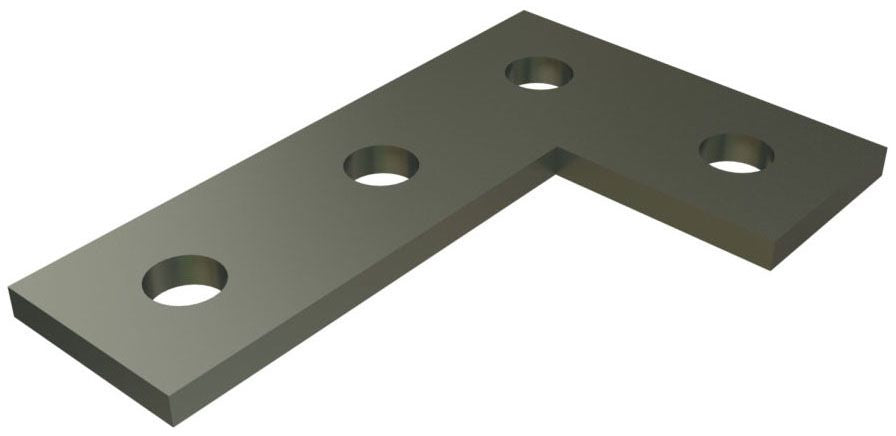 Power-Strut PS-719-EG 4-Hole Corner Plate