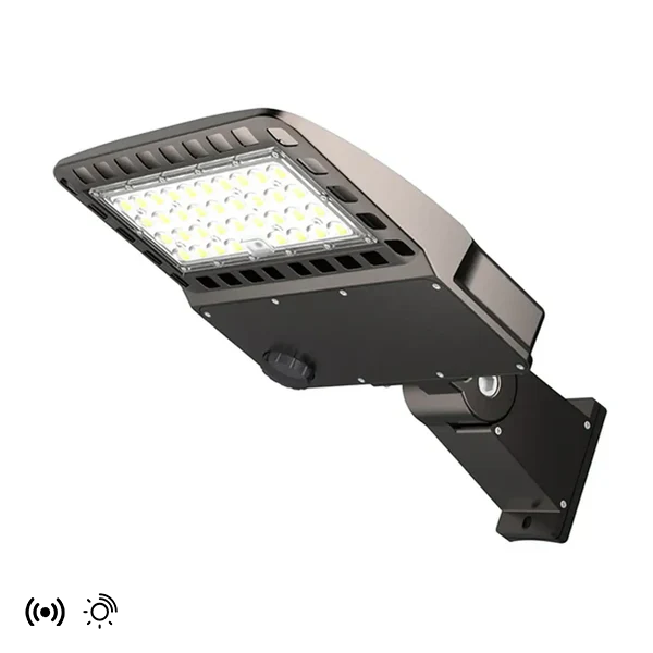 Malibu PowerFlow™ 480V 150W Selectable Wattage High Voltage LED Shoebox Area Light - Daylight, 5000K