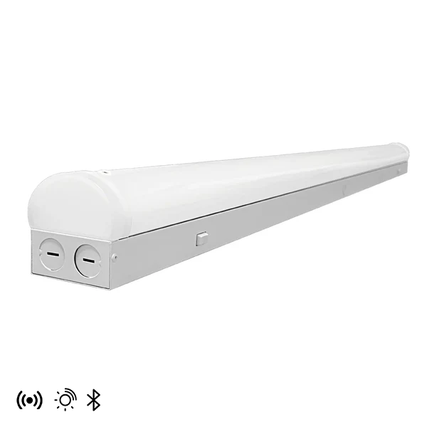 Malibu SkyStrip™ 4 ft 40W/35W/30W Selectable Wattage and Color CCT LED Linear Strip Light - Sensors Ready (9-pack)