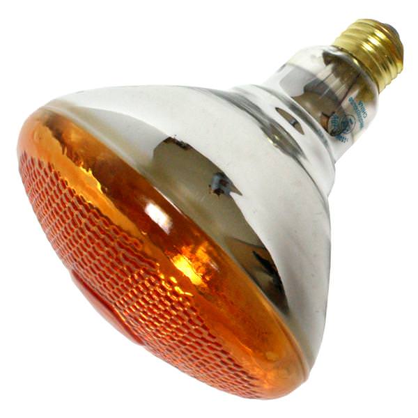 Westinghouse 100W BR38 Amber Incandescent Light Bulb
