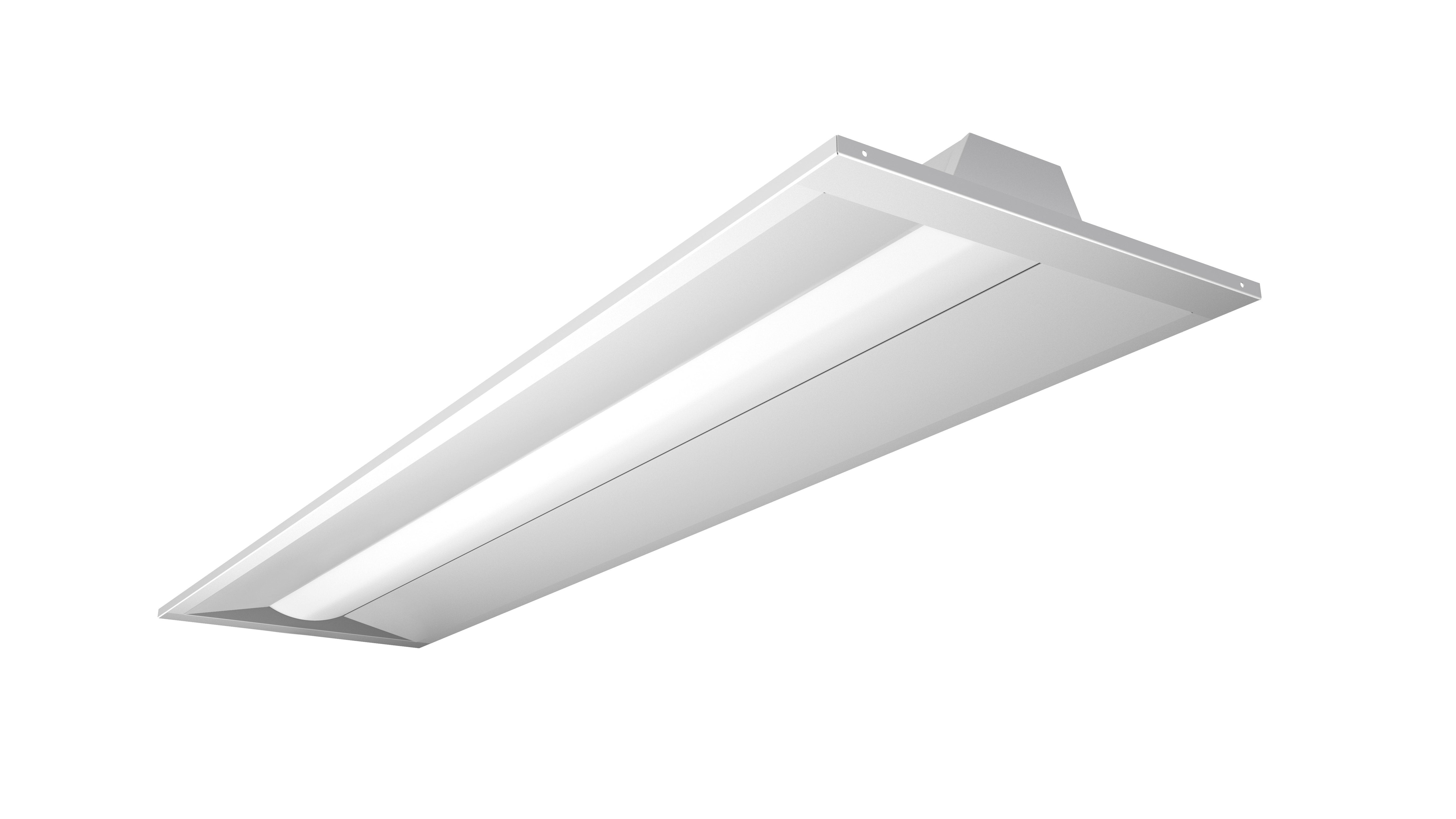 Westgate 26W, 3500K, LTRE-1X4-MCTP, 120-277V 1X4 Power and CCT-Adjustable Center Basket LED Troffer Light - White