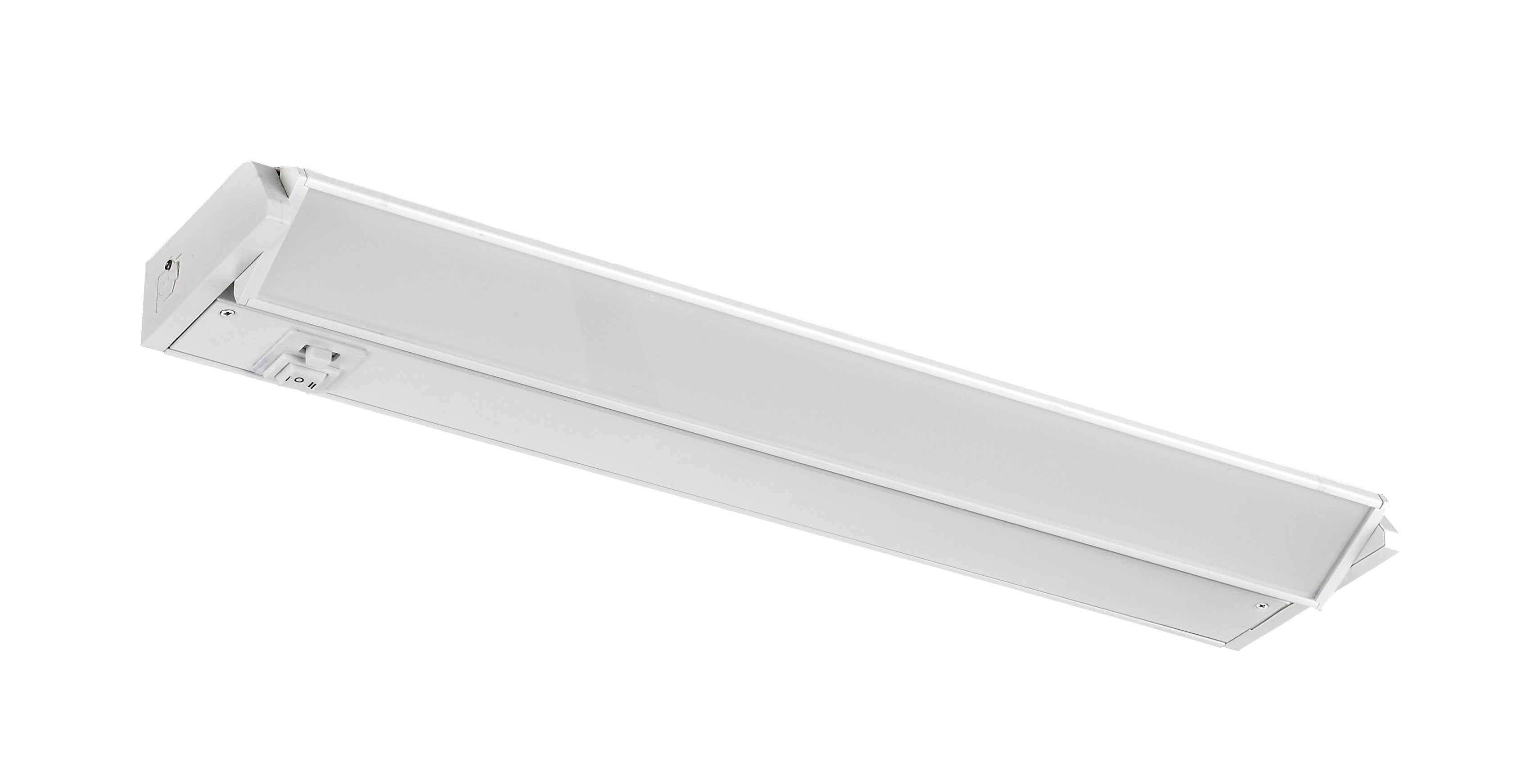 Westgate 3W, 27W, UCA-8-WHT-3W-27W, 120V 8" Adjustable Multi-Color Temperature LED Undercabinet Lights - White