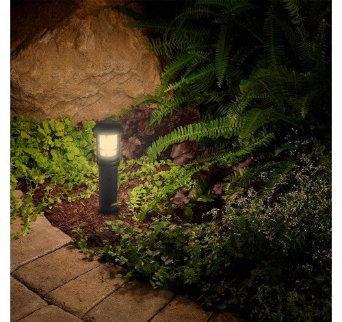 ABBA Lighting USA CDPA55 3W LED Cast Aluminum Path Light, 3000K Warm White, 160 Lumens, 12V AC/DC, Bronze Finish with Ground Spike