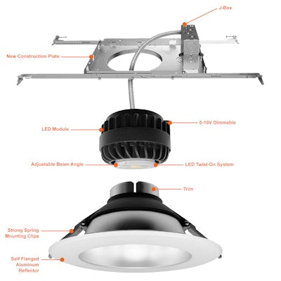 Envision LED-CADM-3M55-35K-UNV 6,8,10" 55W Module: CADM-Line