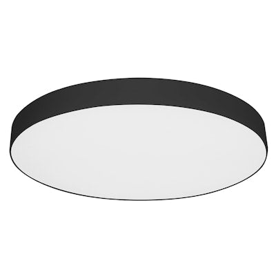 Envision LED-TSM-9R-18W-30K-BLK 9" Round Surface Mount: Trimless-Line - Black