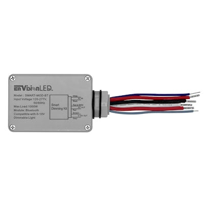 Envision SMART-MOD-BT Smart Bluetooth Module (Connect to any 0-10V Dim Fixture) Dim, Group, Controls fixtures via Bluetooth