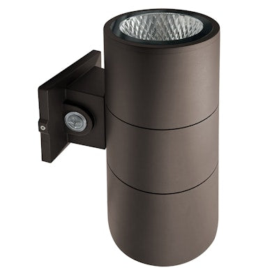 Envision LED-CYA-UD-4-3P20-TRI-BZ-PC 4" Architectural Cylinder Up and/or Down Light - Bronze