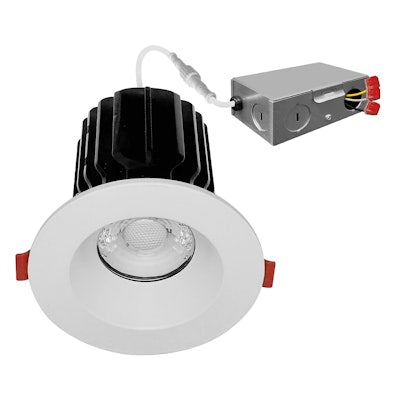 Envision LED-DLJBX-3RG-15W-5CCT-WH-R 3" Regressed Downlight - SnapTrim-Line - White