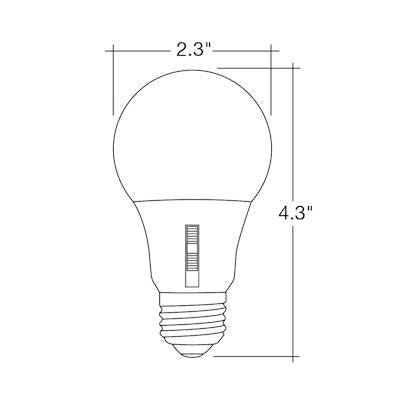 Envision LED-A19-9W-5CCT A Bulb Series: 5-CCT LED Bulbs