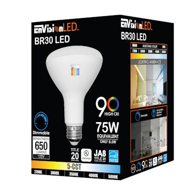 Envision LED-BR30-8.5W-5CCT BR Series: 5-CCT LED Bulbs