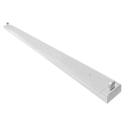 Envision T8-4FT-2/1L-STRIP, 4 ft T8 1 or 2 lamp strip fixture (double sided connection), 4 FT T8 Strip Fixture - White