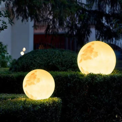 Post Mount or Hanging LED Moon Light - Multiple Sizes